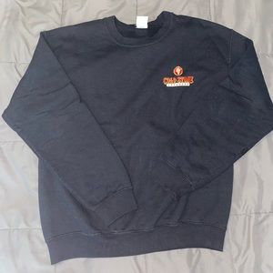 cold stone creamery crewneck - black